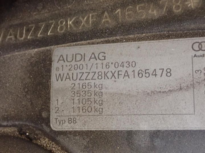 Photo 14 VIN: WAUZZZ8KXFA165478 - AUDI A4 AVANT 