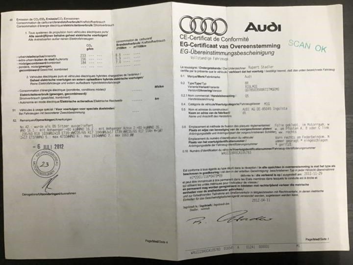 Photo 6 VIN: WAUZZZ8R0CA105783 - AUDI Q5 SUV 