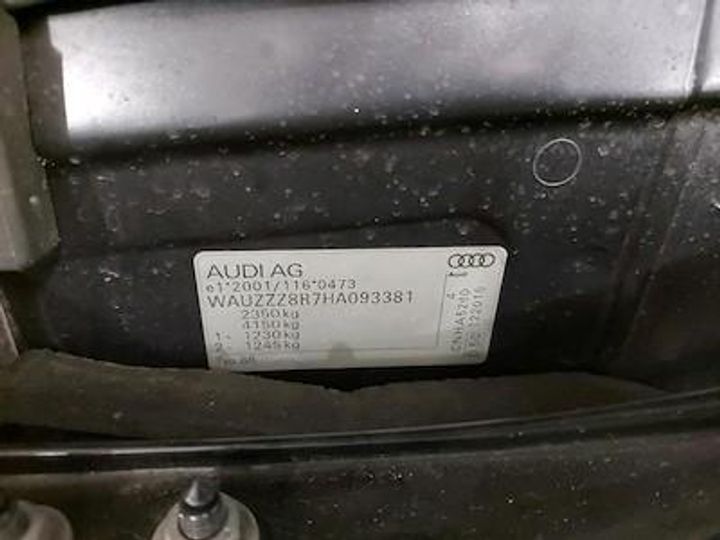 Photo 12 VIN: WAUZZZ8R7HA093381 - AUDI Q5 DIESEL - 2012 