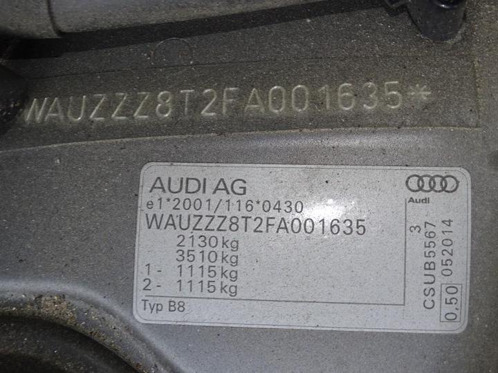 Photo 5 VIN: WAUZZZ8T2FA001635 - AUDI A5 