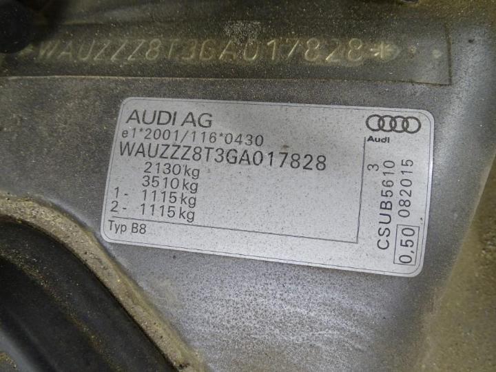 Photo 6 VIN: WAUZZZ8T3GA017828 - AUDI A5 SPORTBACK 