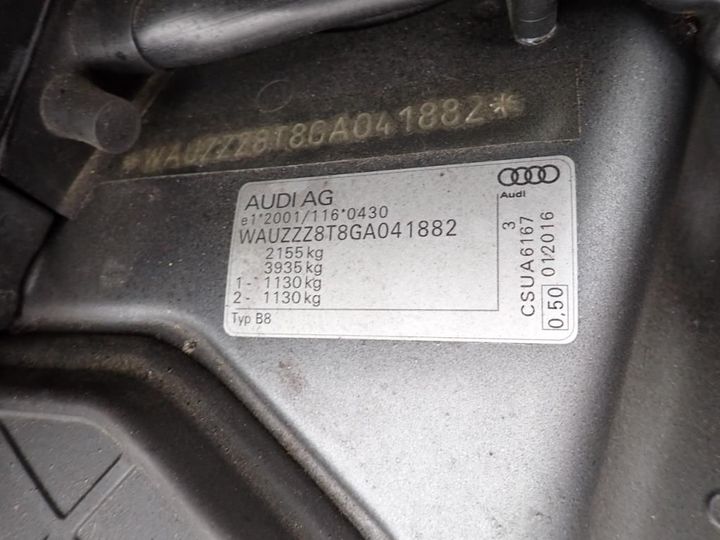 Photo 13 VIN: WAUZZZ8T8GA041882 - AUDI A5 SPORTBACK 