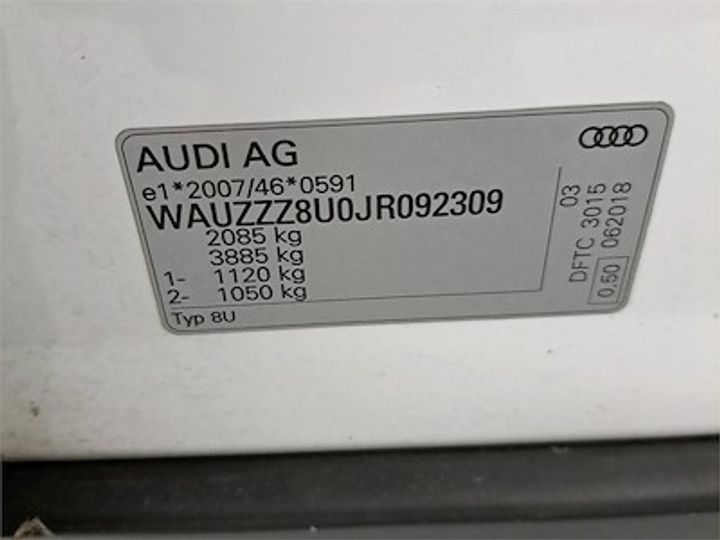 Photo 11 VIN: WAUZZZ8U0JR092309 - AUDI Q3 DIESEL - 2015 