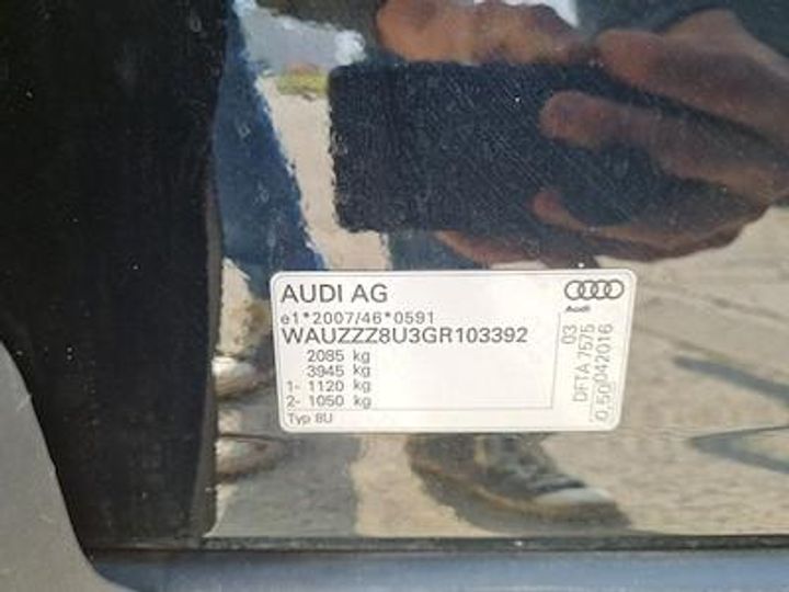 Photo 11 VIN: WAUZZZ8U3GR103392 - AUDI Q3 DIESEL - 2015 