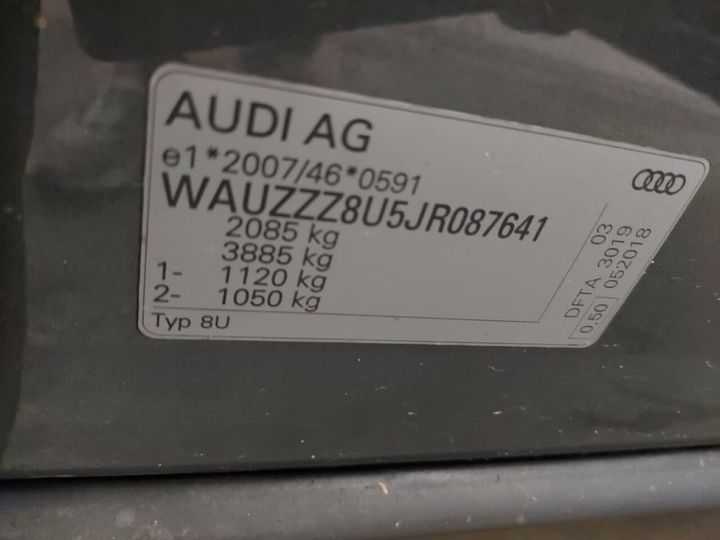 Photo 29 VIN: WAUZZZ8U5JR087641 - AUDI Q3 