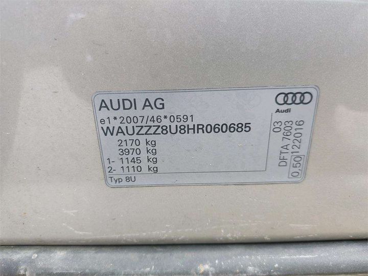 Photo 8 VIN: WAUZZZ8U8HR060685 - AUDI Q3 