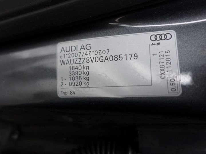 Photo 4 VIN: WAUZZZ8V0GA085179 - AUDI A3 