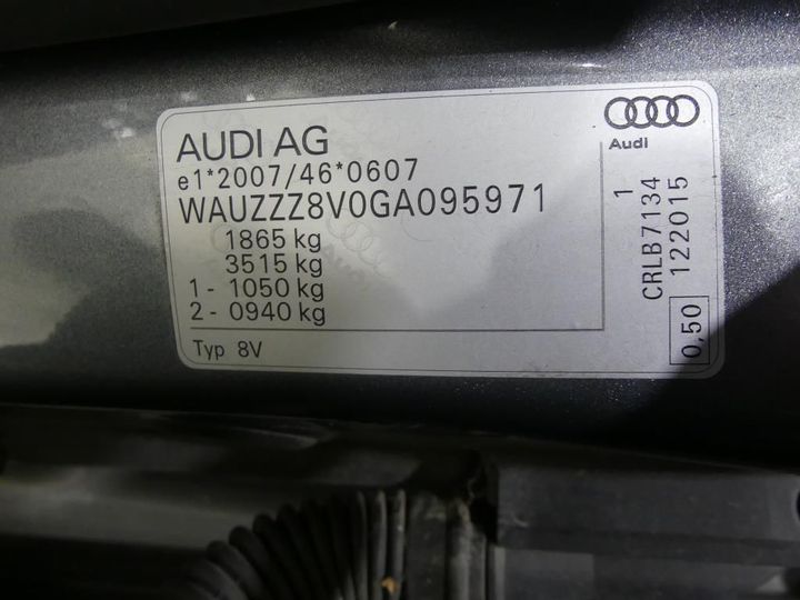 Photo 2 VIN: WAUZZZ8V0GA095971 - AUDI A3 SPORTBACK 