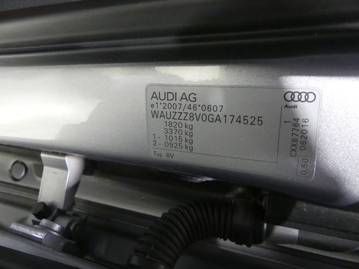 Photo 3 VIN: WAUZZZ8V0GA174525 - AUDI A3 SPORTBACK 