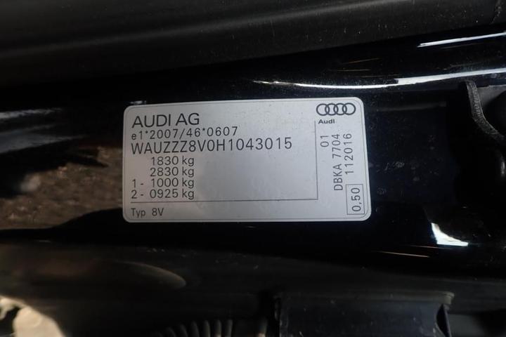 Photo 12 VIN: WAUZZZ8V0H1043015 - AUDI A3 BERLINE 