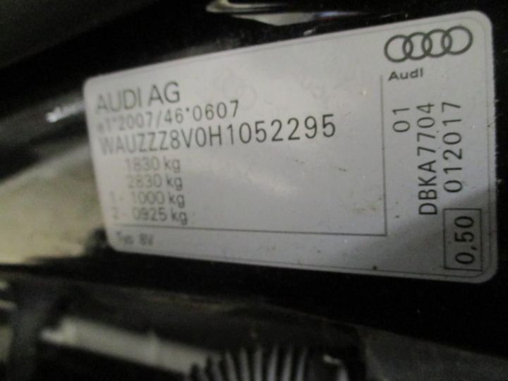 Photo 10 VIN: WAUZZZ8V0H1052295 - AUDI A3 BERLINE 