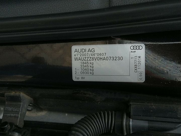 Photo 22 VIN: WAUZZZ8V0HA073230 - AUDI A3 