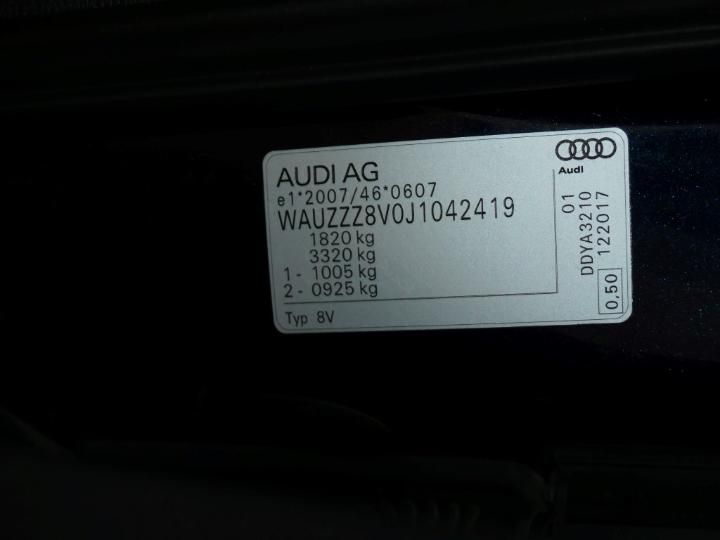 Photo 6 VIN: WAUZZZ8V0J1042419 - AUDI A3 BERLINE 