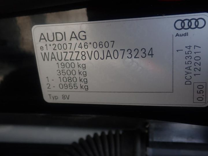 Photo 14 VIN: WAUZZZ8V0JA073234 - AUDI A3 SPORTBACK 