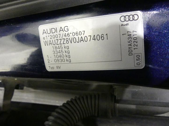 Photo 4 VIN: WAUZZZ8V0JA074061 - AUDI A3 SPORTBACK 