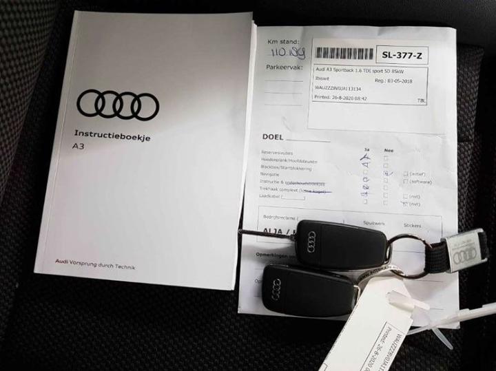 Photo 19 VIN: WAUZZZ8V0JA113134 - AUDI A3 SPORTBACK 