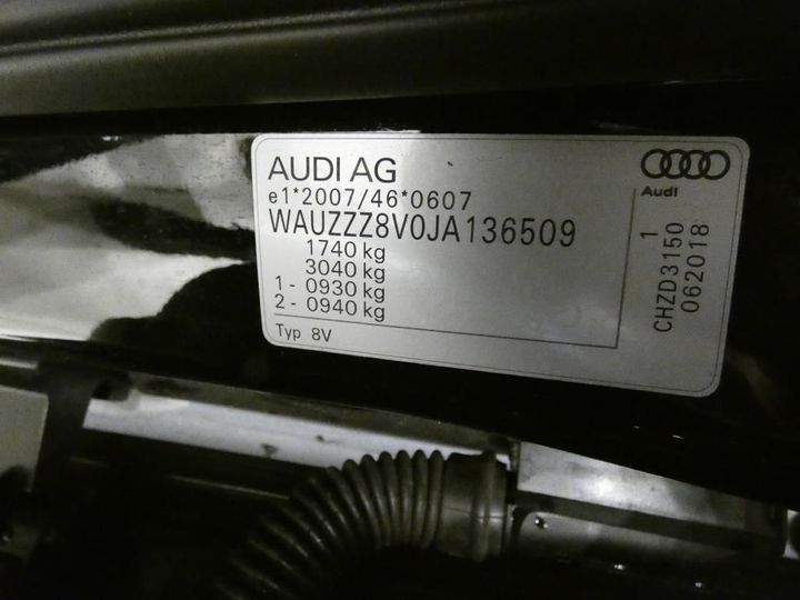 Photo 4 VIN: WAUZZZ8V0JA136509 - AUDI A3 SPORTBACK 