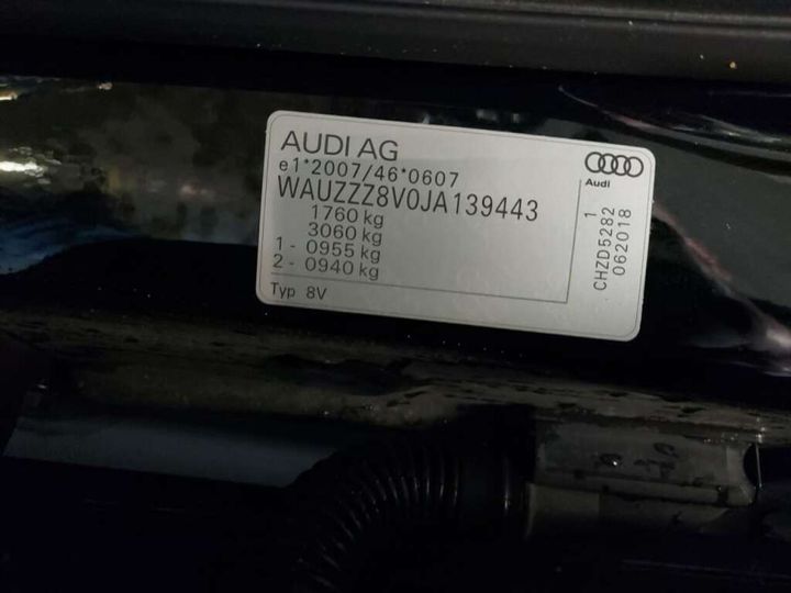 Photo 29 VIN: WAUZZZ8V0JA139443 - AUDI A3 