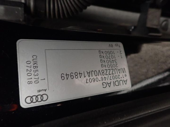 Photo 13 VIN: WAUZZZ8V0JA148949 - AUDI A3 SPORTBACK 