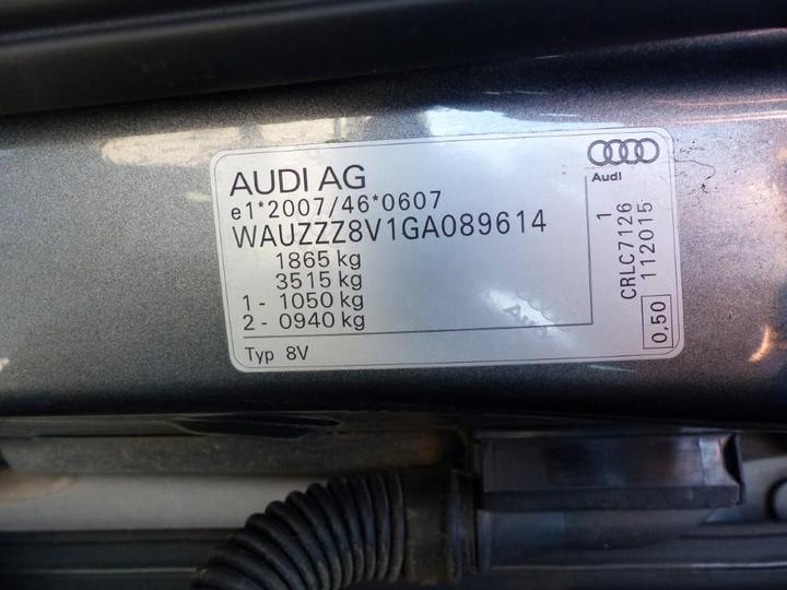 Photo 5 VIN: WAUZZZ8V1GA089614 - AUDI A3 