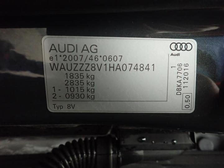 Photo 11 VIN: WAUZZZ8V1HA074841 - AUDI A3 SPORTBACK 