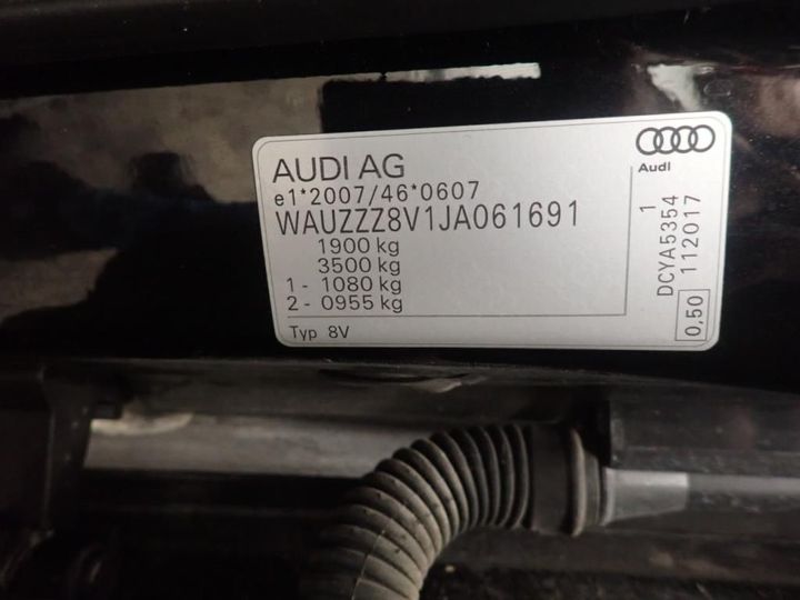 Photo 12 VIN: WAUZZZ8V1JA061691 - AUDI A3 SPORTBACK 