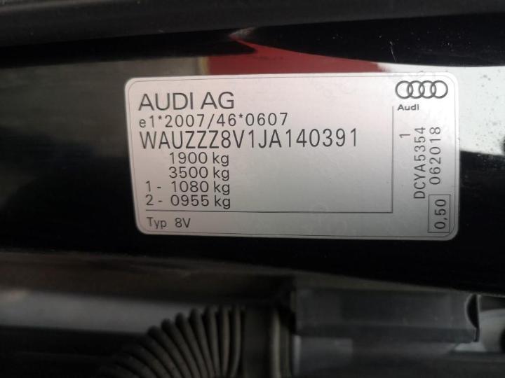 Photo 6 VIN: WAUZZZ8V1JA140391 - AUDI A3 