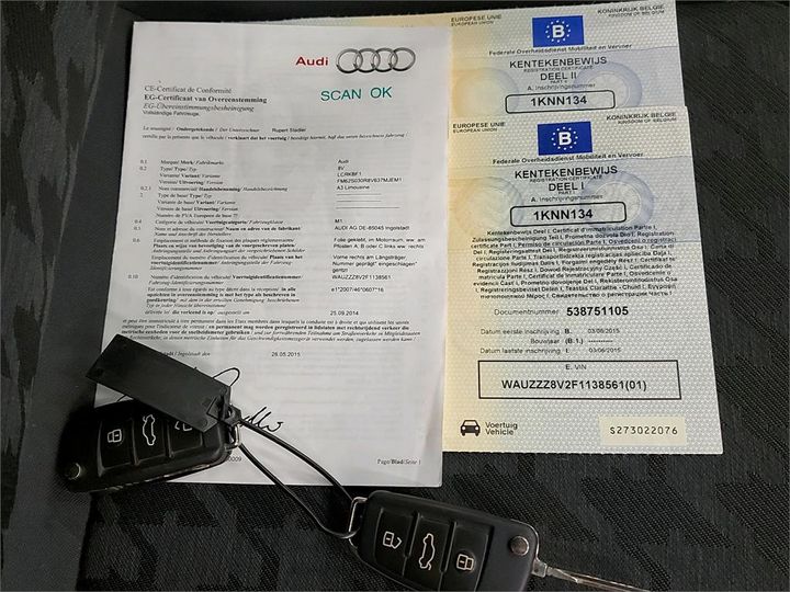 Photo 4 VIN: WAUZZZ8V2F1138561 - AUDI A3 