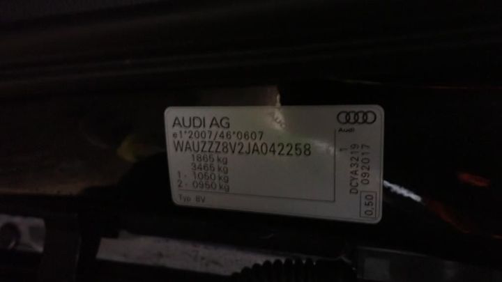 Photo 18 VIN: WAUZZZ8V2JA042258 - AUDI A3 SPORTBACK 