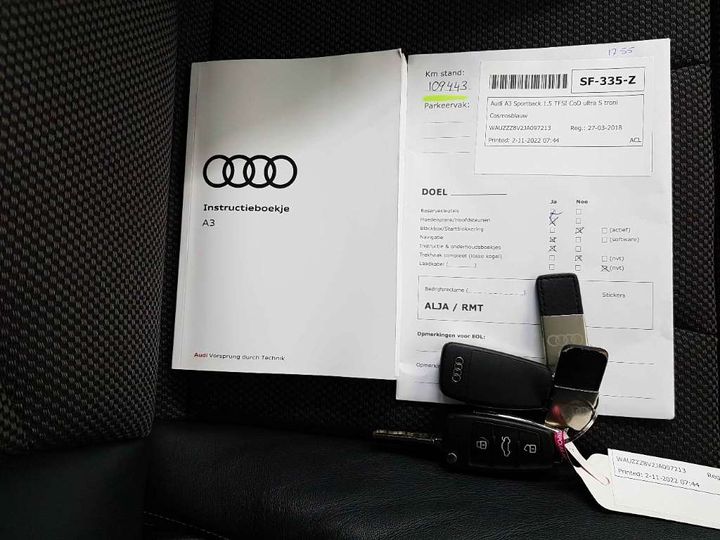 Photo 19 VIN: WAUZZZ8V2JA097213 - AUDI A3 SPORTBACK 