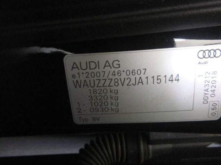 Photo 10 VIN: WAUZZZ8V2JA115144 - AUDI A3 SPORTBACK 