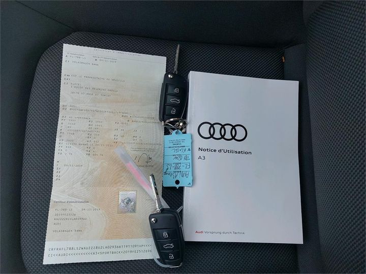 Photo 3 VIN: WAUZZZ8V2LA029366 - AUDI A3 SPORTBACK 