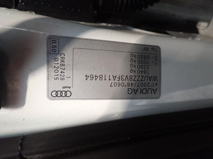 Photo 14 VIN: WAUZZZ8V3FA118464 - AUDI A3 SPORTBACK 