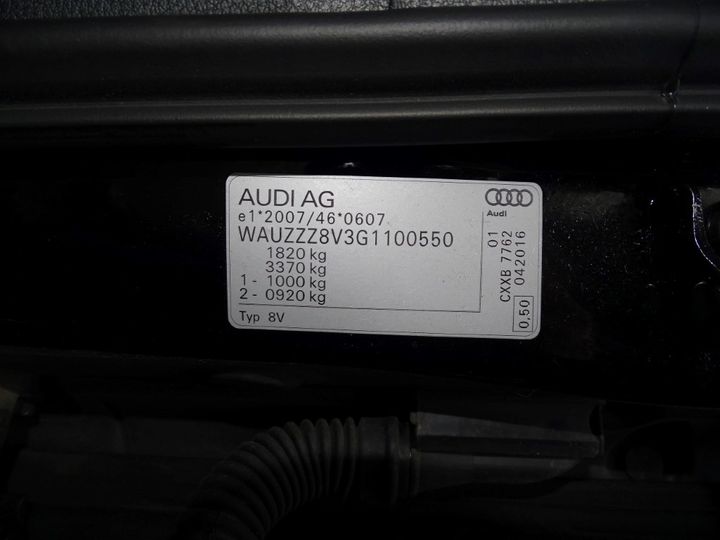 Photo 5 VIN: WAUZZZ8V3G1100550 - AUDI A3 