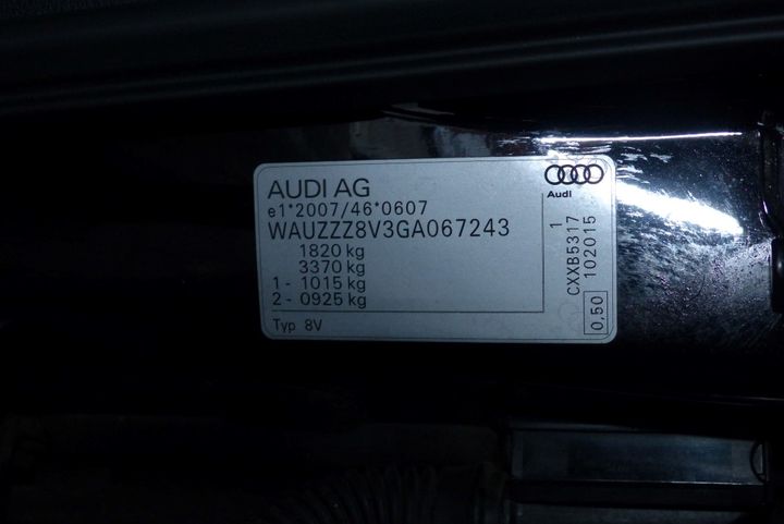 Photo 5 VIN: WAUZZZ8V3GA067243 - AUDI A3 