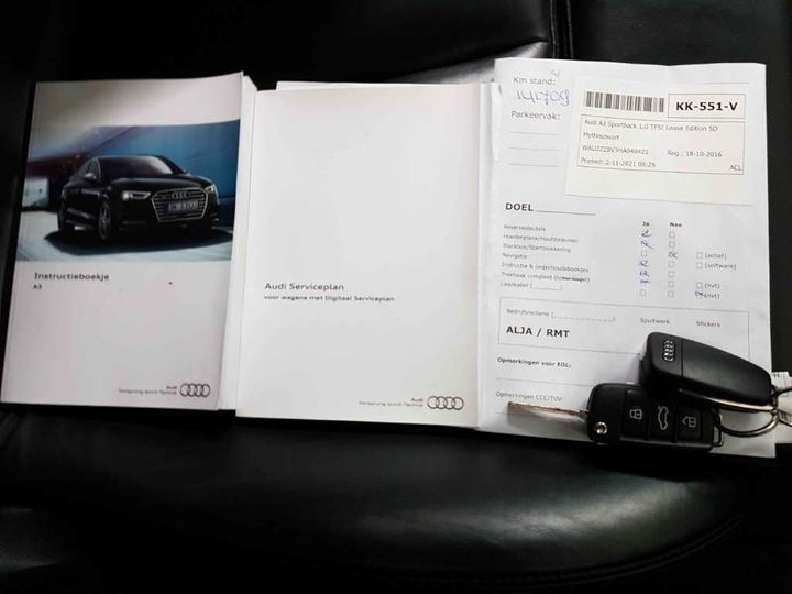 Photo 21 VIN: WAUZZZ8V3HA048421 - AUDI A3 SPORTBACK 