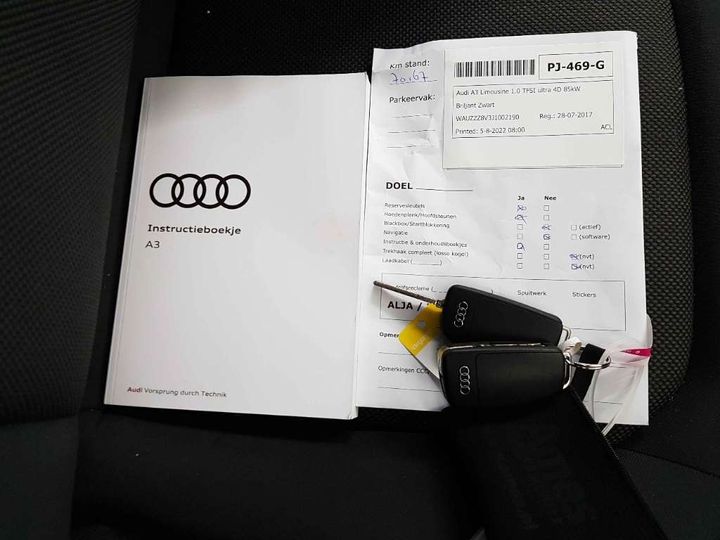 Photo 16 VIN: WAUZZZ8V3J1002190 - AUDI A3 LIMOUSINE 