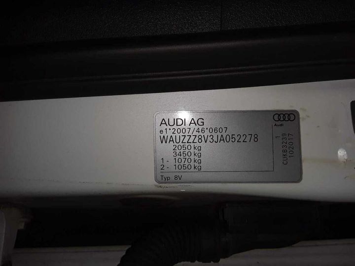 Photo 12 VIN: WAUZZZ8V3JA052278 - AUDI A3 1.4 TFSI 