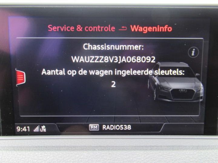 Photo 21 VIN: WAUZZZ8V3JA068092 - AUDI A3 SPORTBACK 