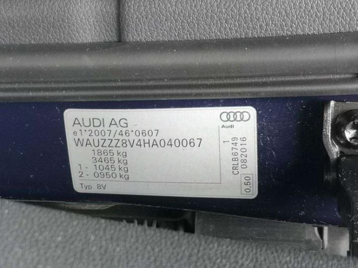 Photo 8 VIN: WAUZZZ8V4HA040067 - AUDI A3 