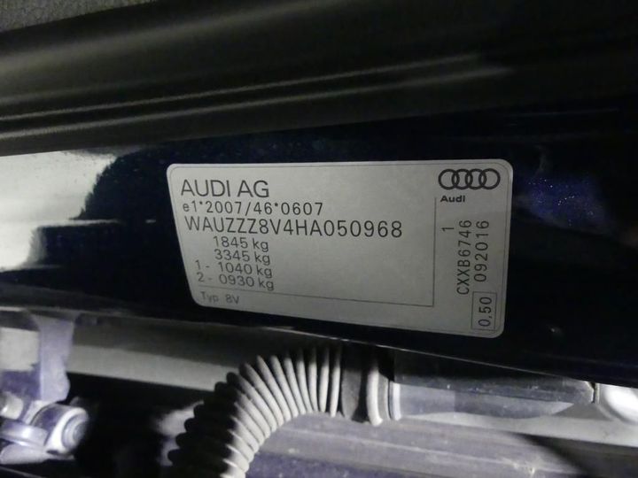 Photo 4 VIN: WAUZZZ8V4HA050968 - AUDI A3 SPORTBACK 