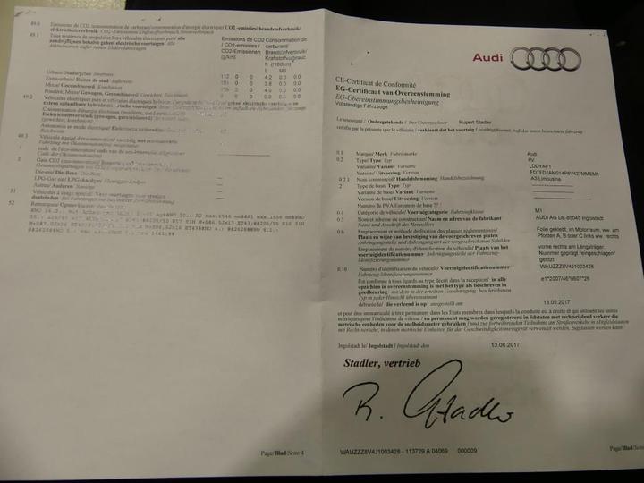 Photo 11 VIN: WAUZZZ8V4J1003428 - AUDI A3 SEDAN 