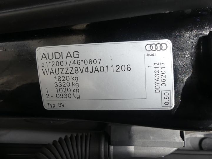 Photo 3 VIN: WAUZZZ8V4JA011206 - AUDI A3 SPORTBACK 