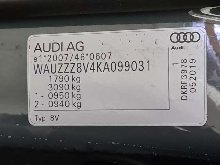 Photo 35 VIN: WAUZZZ8V4KA099031 - AUDI A3 