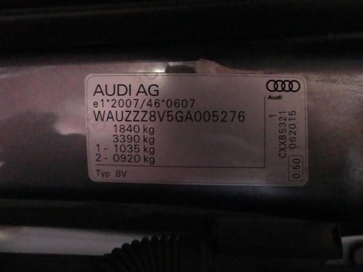 Photo 5 VIN: WAUZZZ8V5GA005276 - AUDI A3 