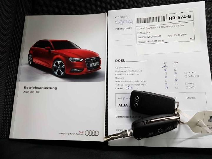 Photo 19 VIN: WAUZZZ8V5GA044952 - AUDI A3 SPORTBACK 