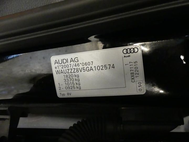 Photo 21 VIN: WAUZZZ8V5GA102574 - AUDI A3 SPORTBACK 