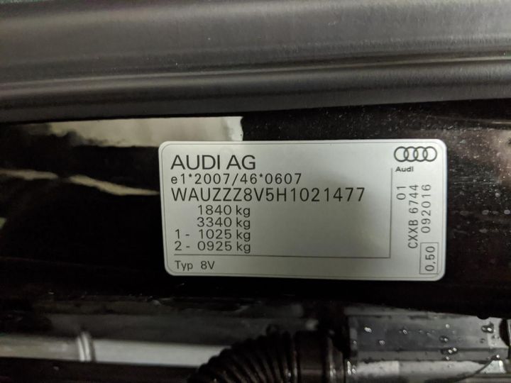 Photo 14 VIN: WAUZZZ8V5H1021477 - AUDI A3 