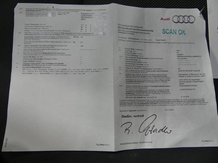 Photo 12 VIN: WAUZZZ8V5H1036562 - AUDI A3 SEDAN 