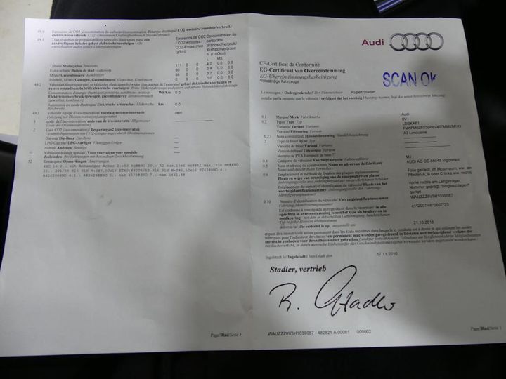 Photo 12 VIN: WAUZZZ8V5H1039087 - AUDI A3 SEDAN 